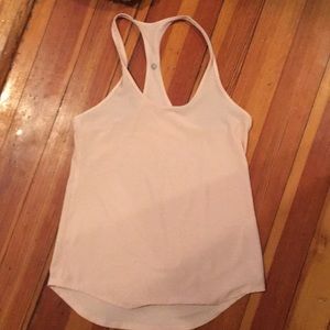 Lulu lemon tank. Light pink